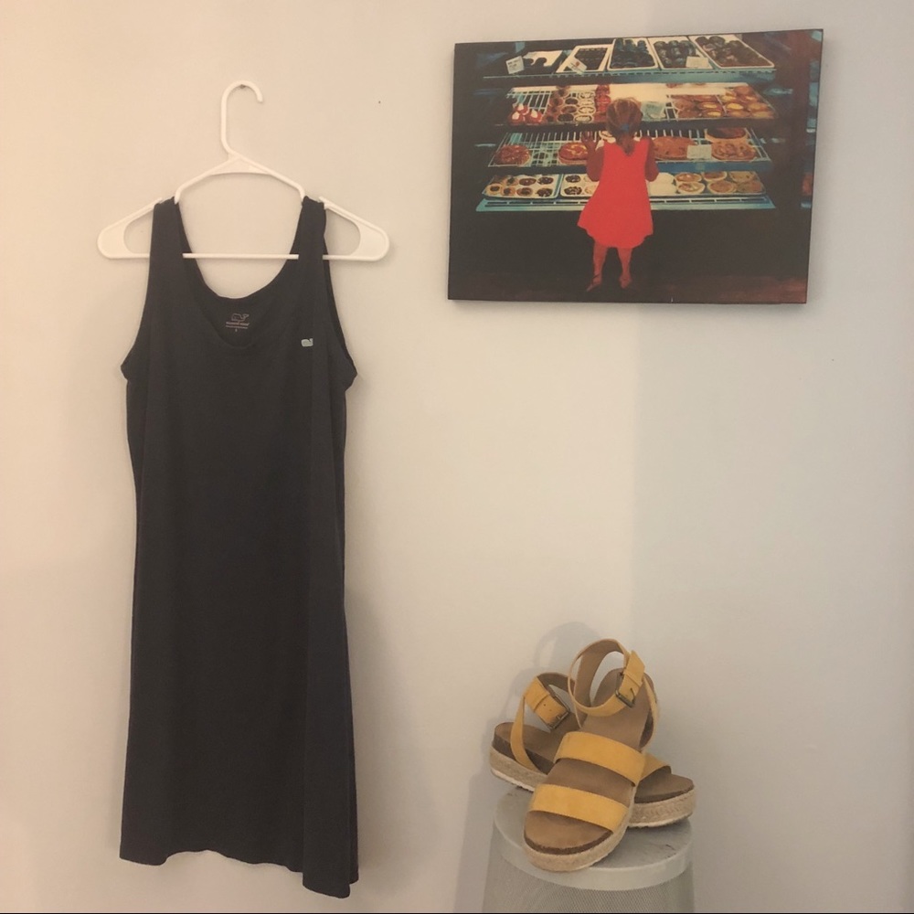 Lacoste Navy Jersey Tank Dress 🐳